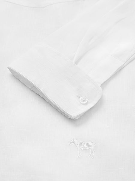 White Linen Shirt